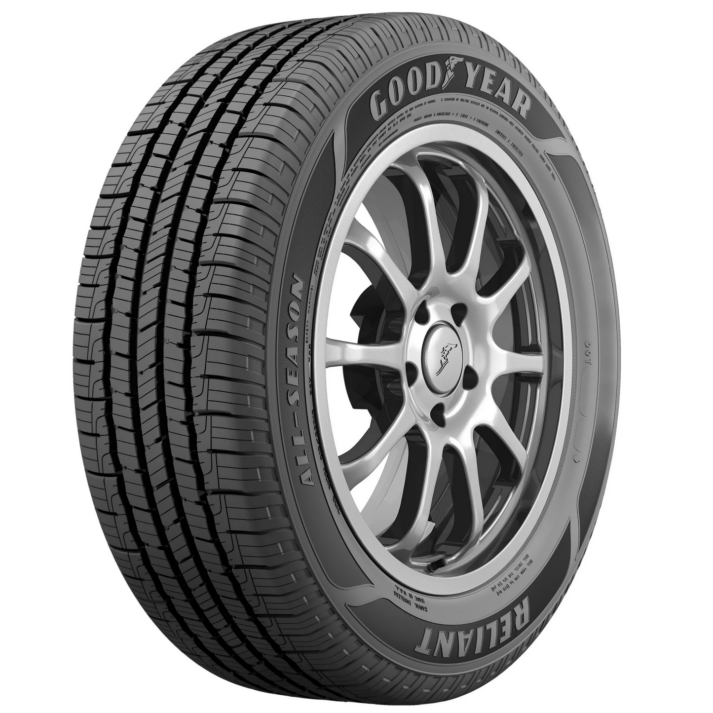 Goodyear Reliant All-Season 195/60R15 88V All-Season Tire Fits: 2007-11 Ford Focus SE, 2005-06 Ford Focus ZX4